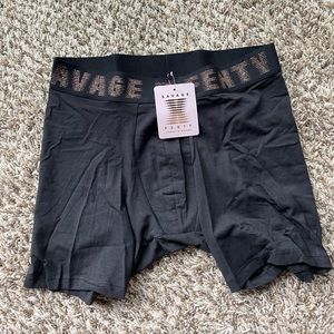 Rihanna Savage X Fenty Briefs Medium Black Caviar